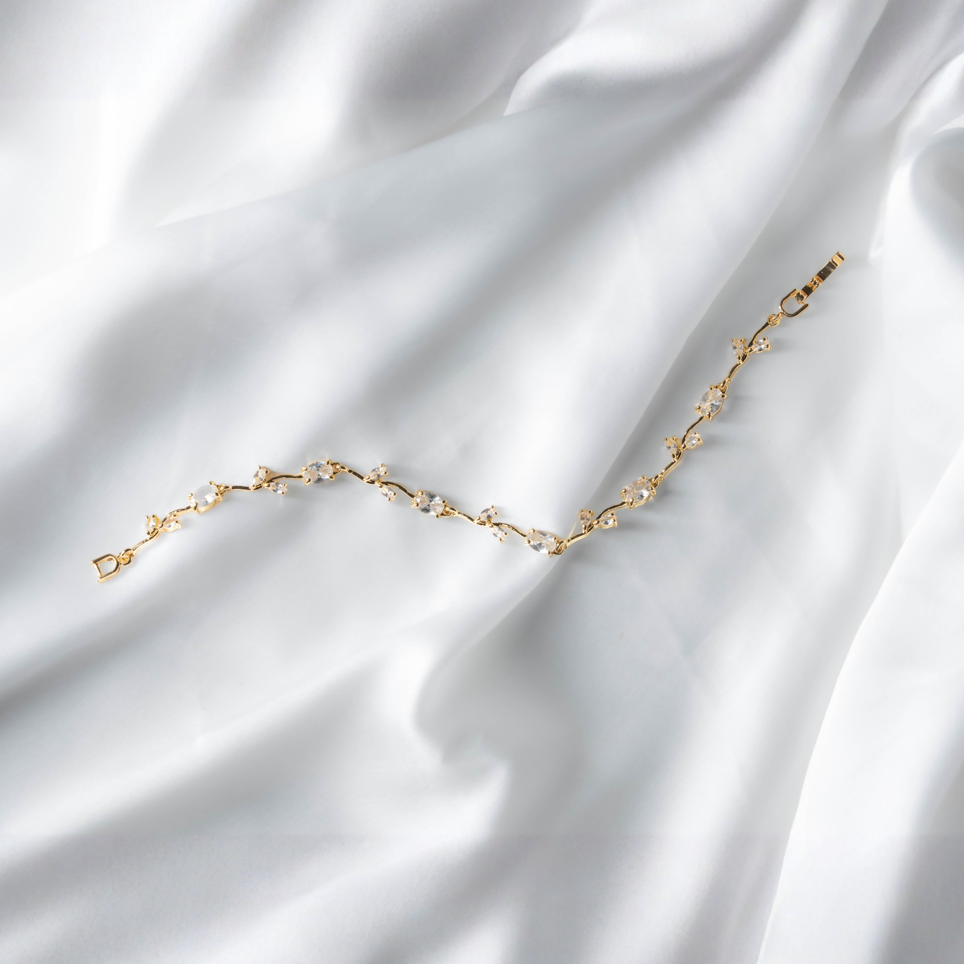 Tulip Bracelets Crystal | Elegant Crystal Floral Bracelet for Women