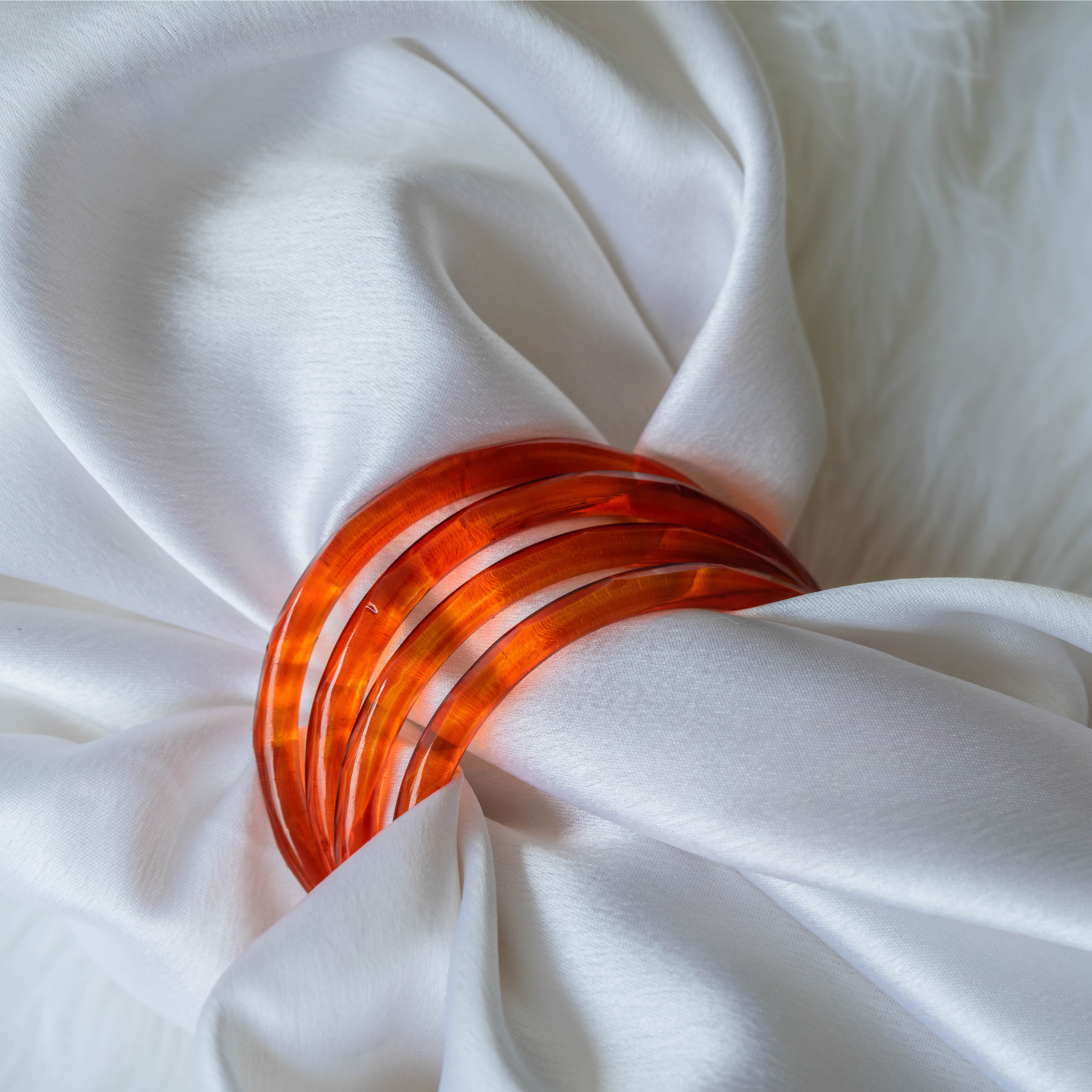 Kesariya Bangles Set