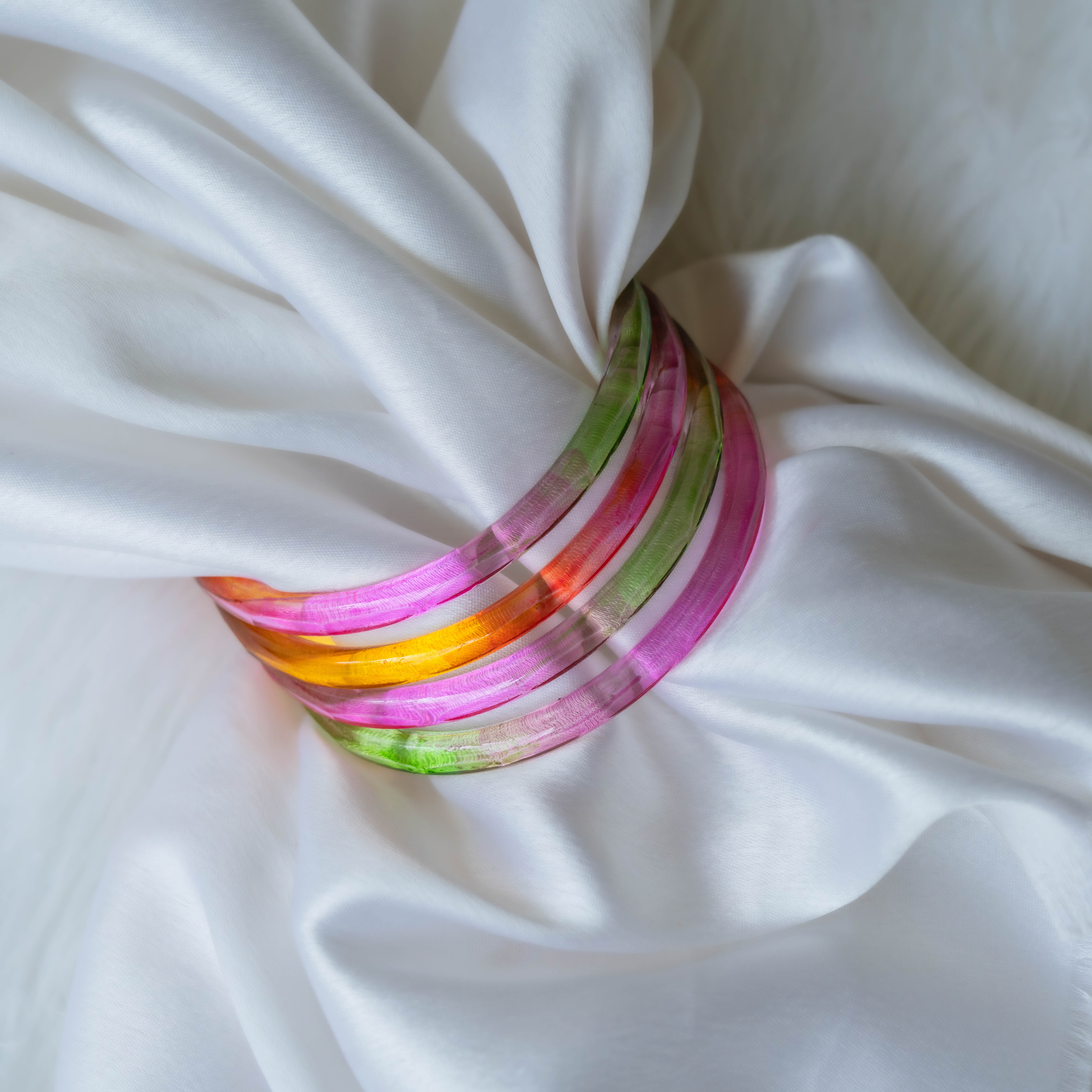 Rangoli Bangles Set