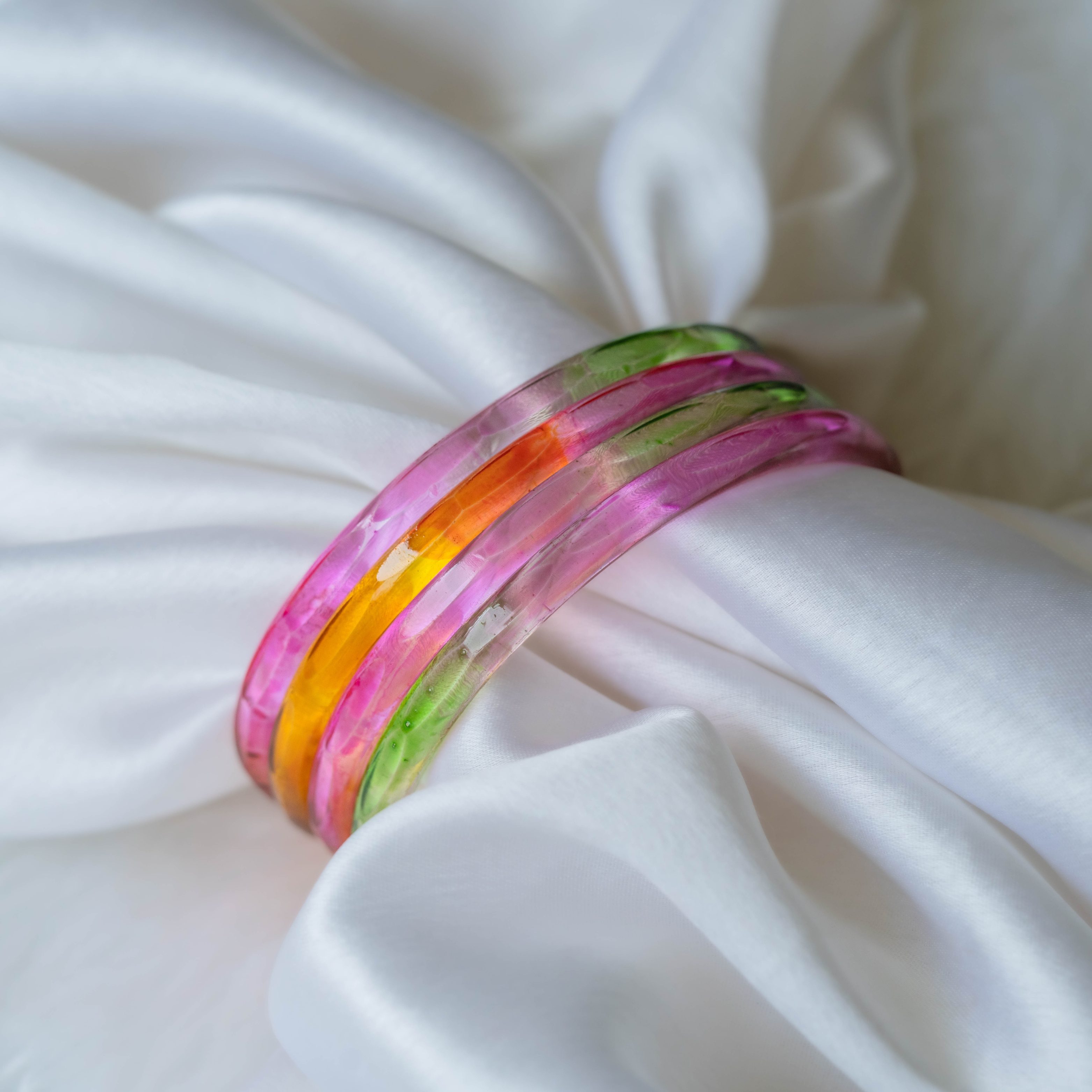 Rangoli Bangles Set