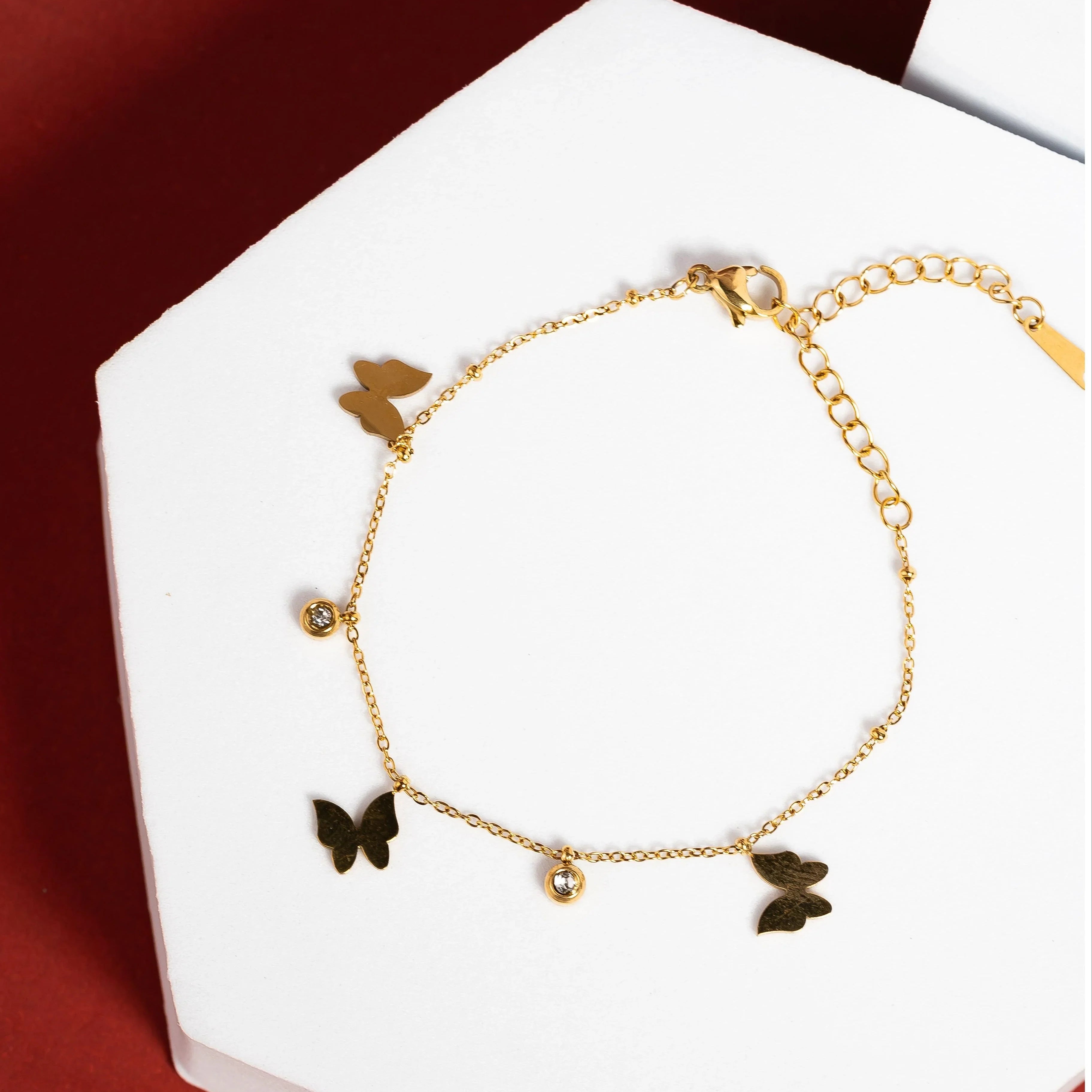 Butterfly charm Bracelets