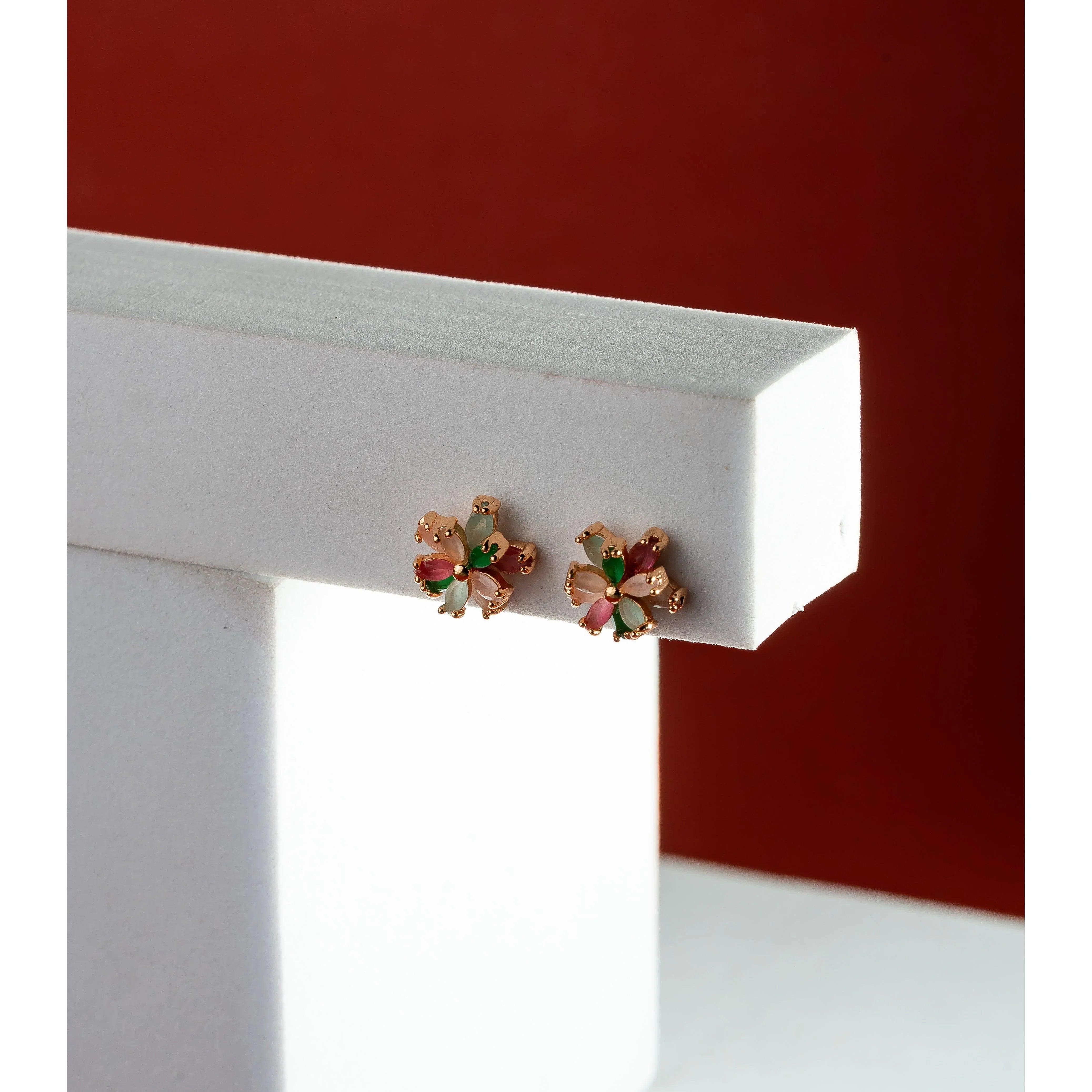 Multicolour flower Earrings