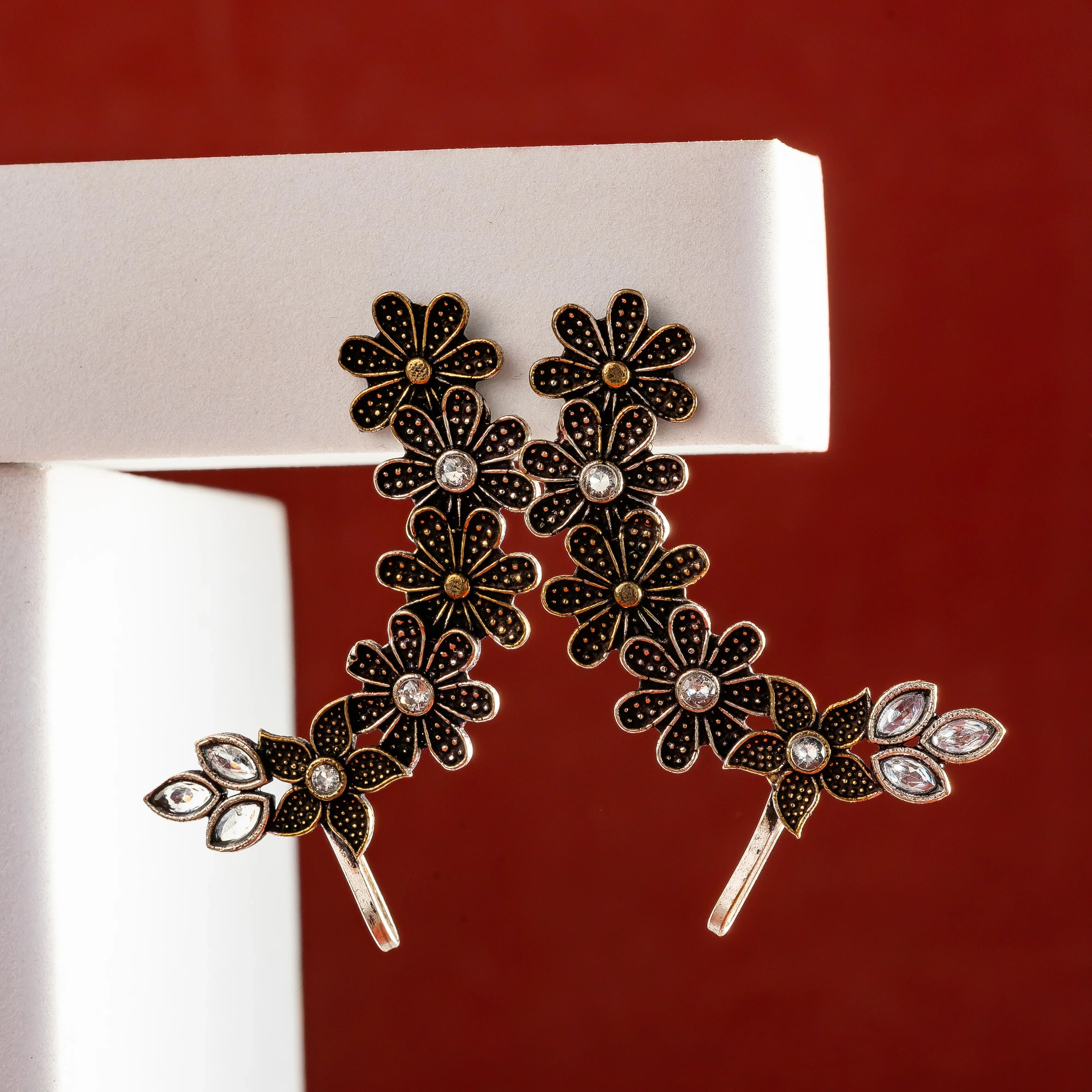 Dressberry oxidised earcuff Earrings