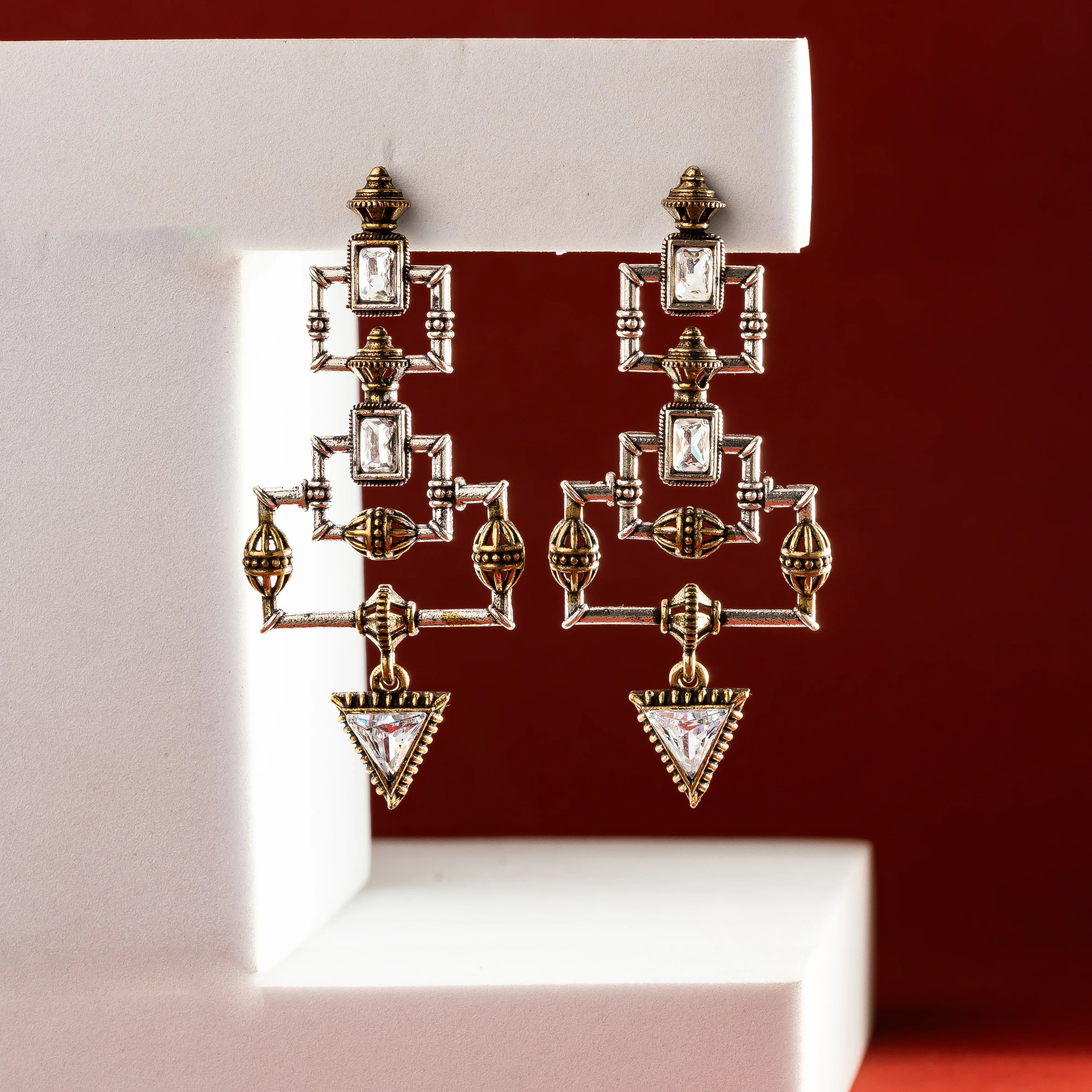 Elizabeth bennet oxidised Earrings