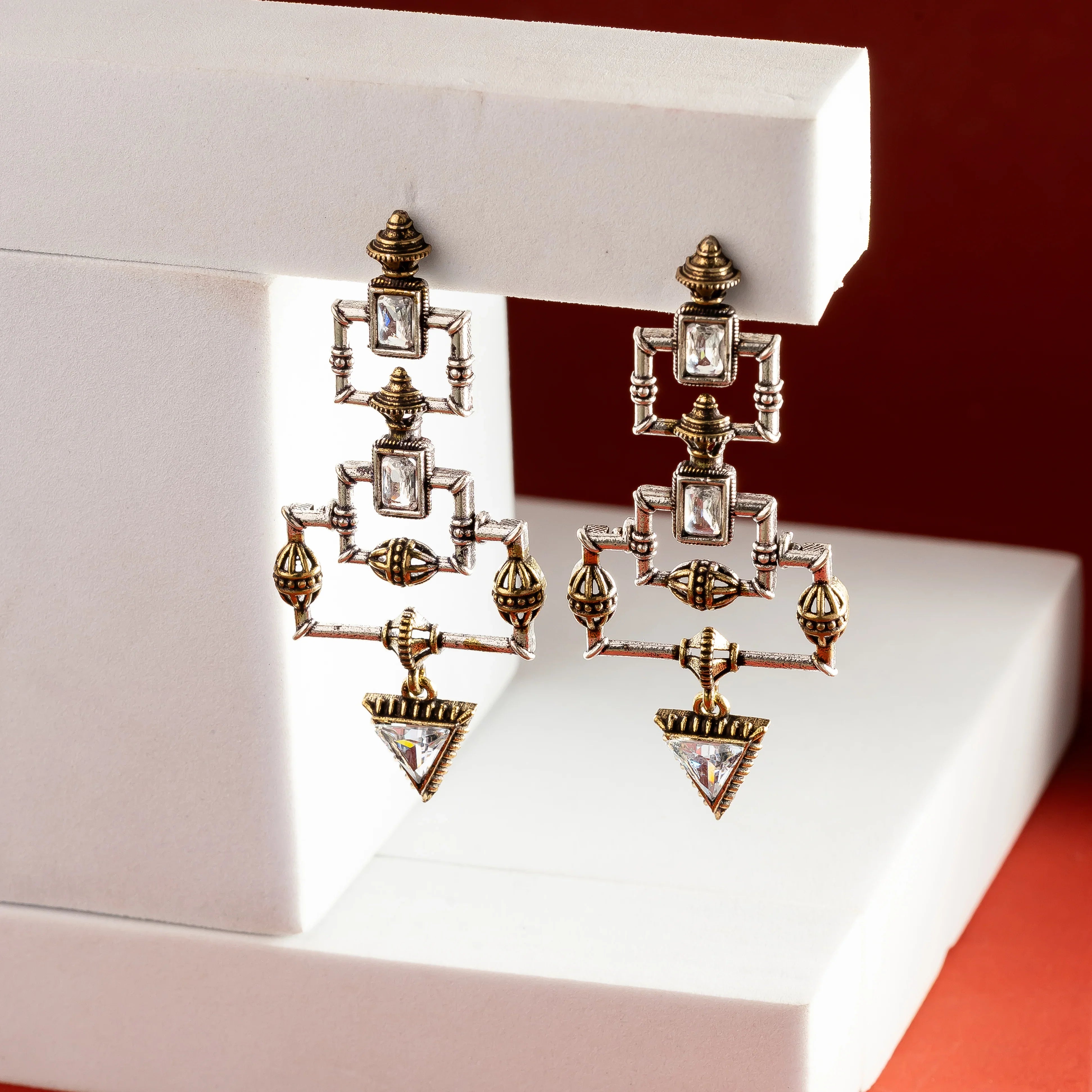 Elizabeth bennet oxidised Earrings