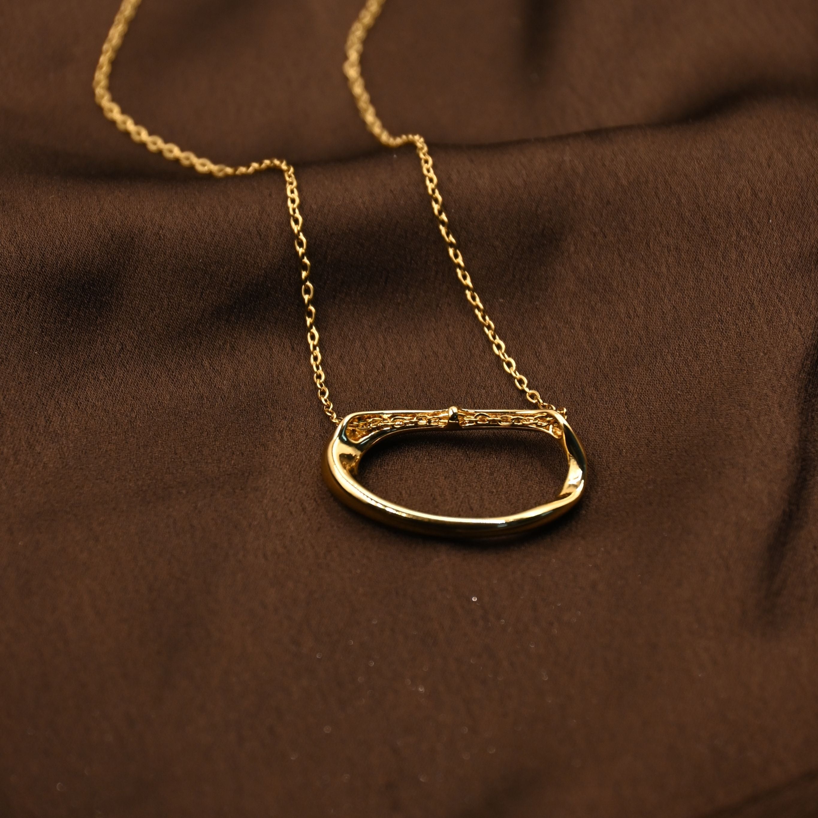 Aura Circle Necklace