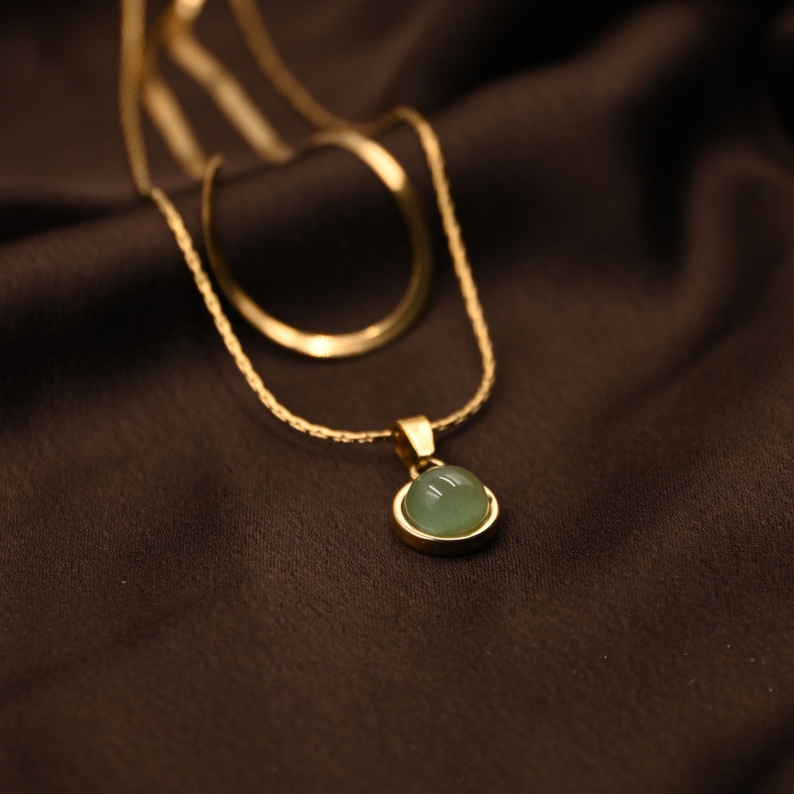 Green Aura Necklace