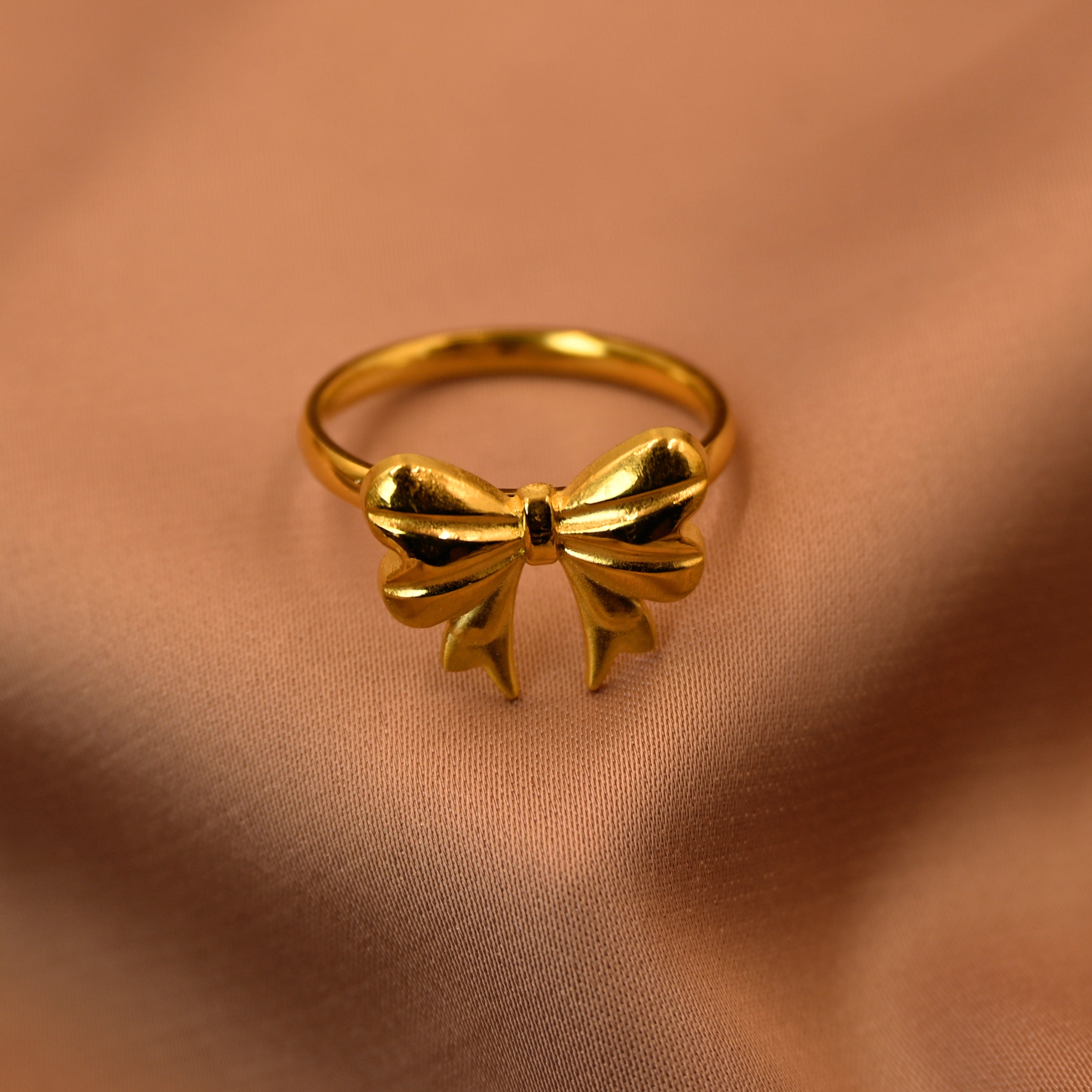 cute bow ring