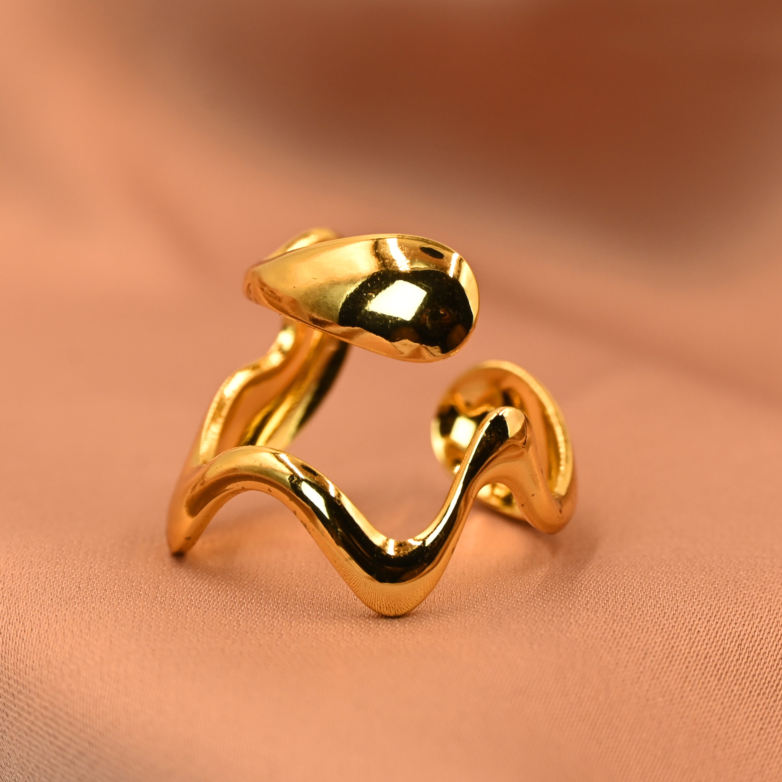 the molten wave ring