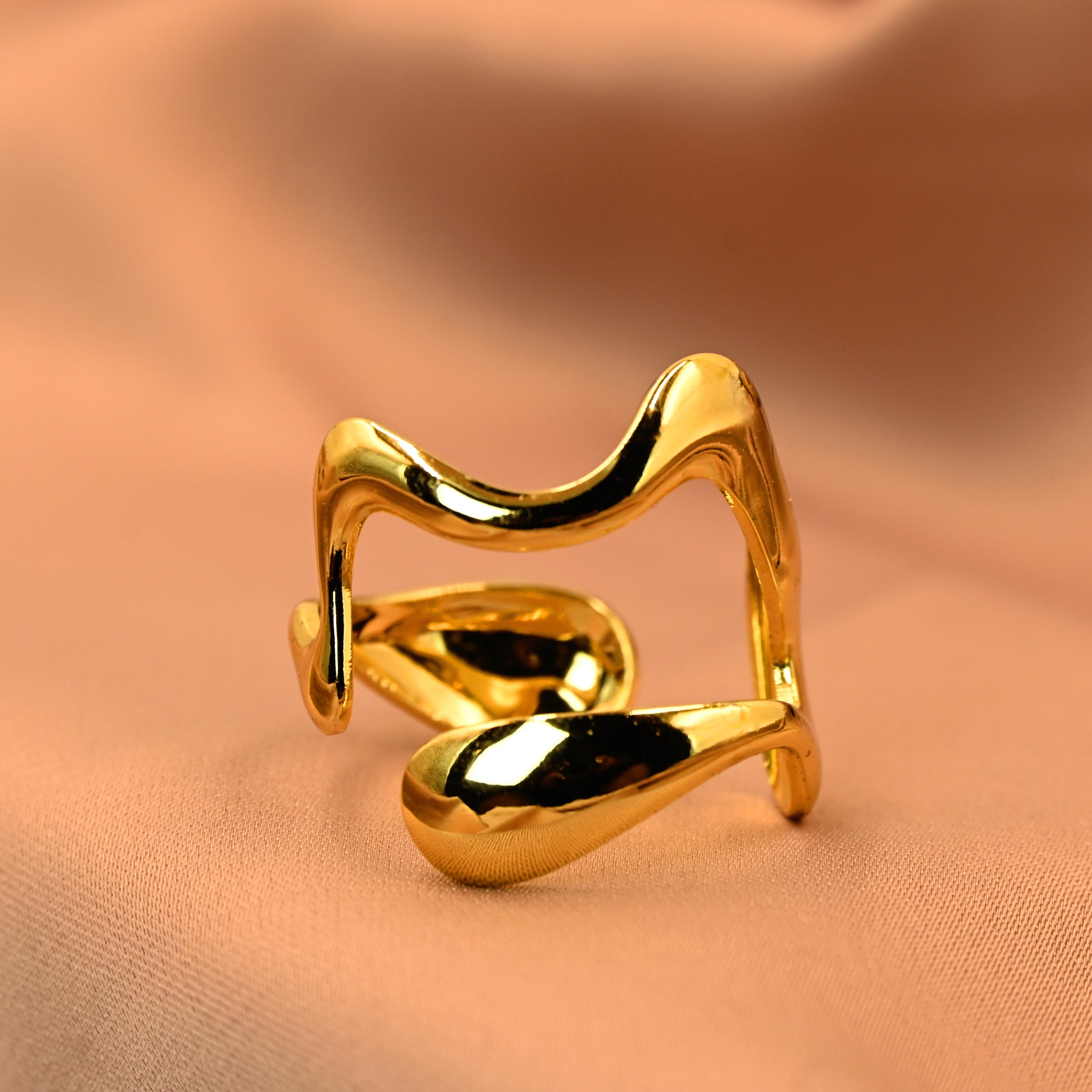 the molten wave ring