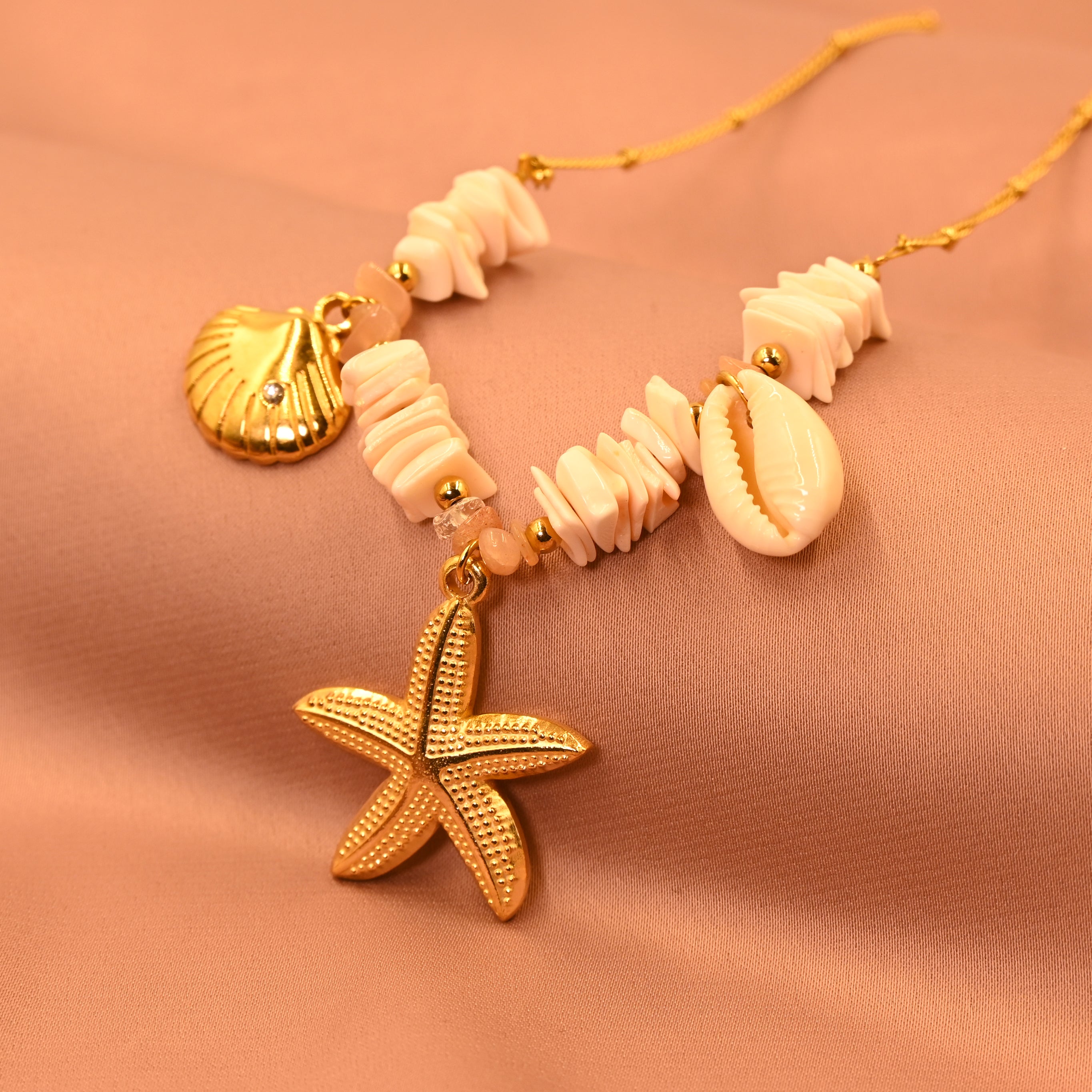 golden star of the sea necklace