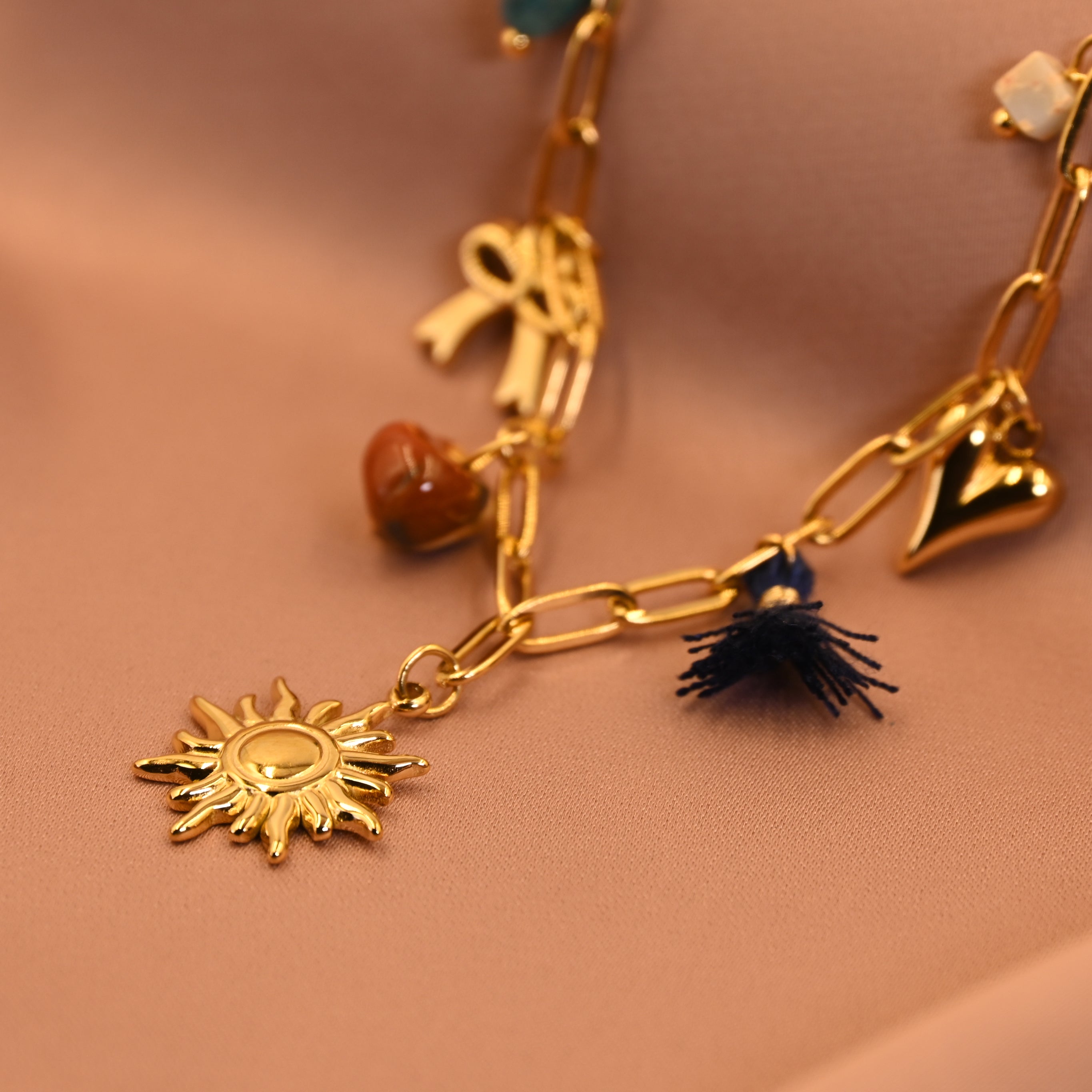 nifinit earrings and chain