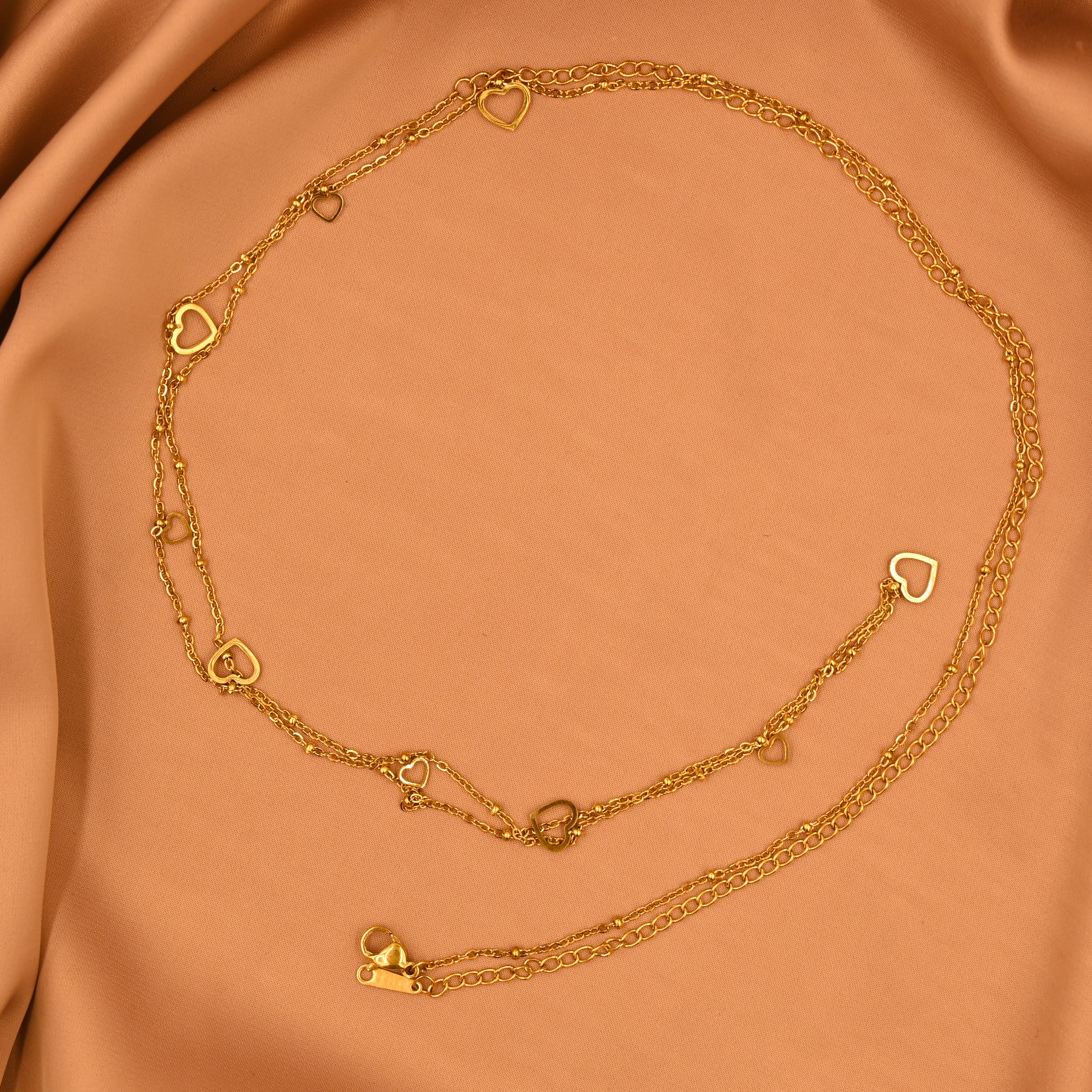 heart strings waist chain