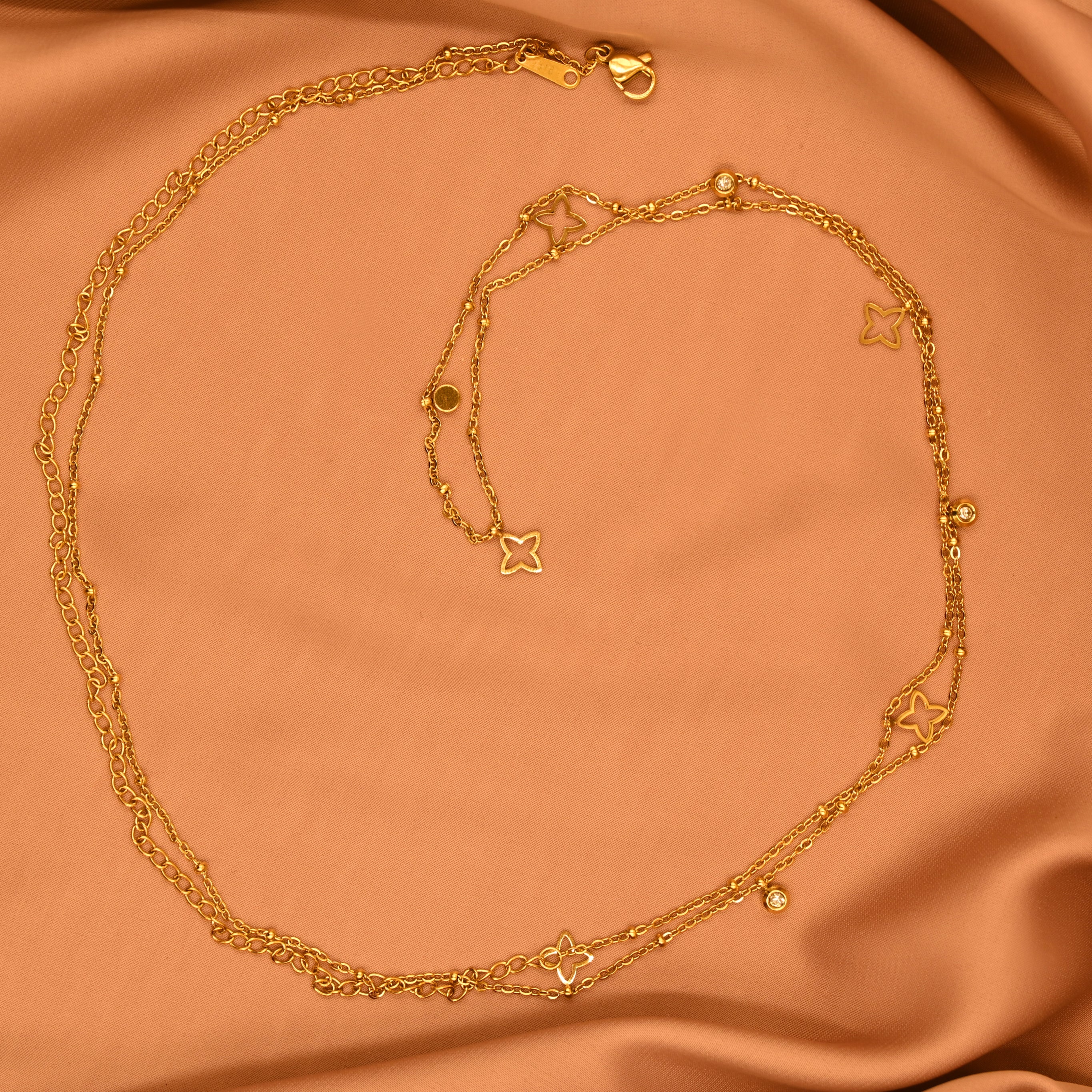 midnight star n stone waist chain