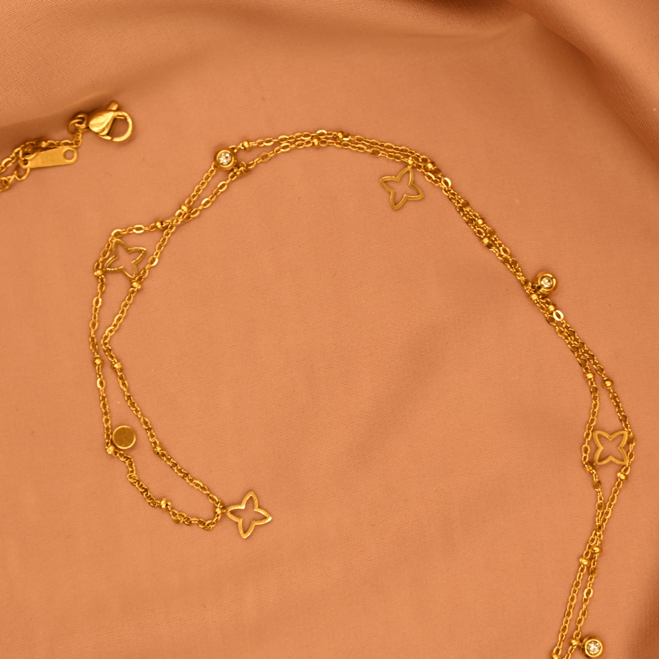 midnight star n stone waist chain