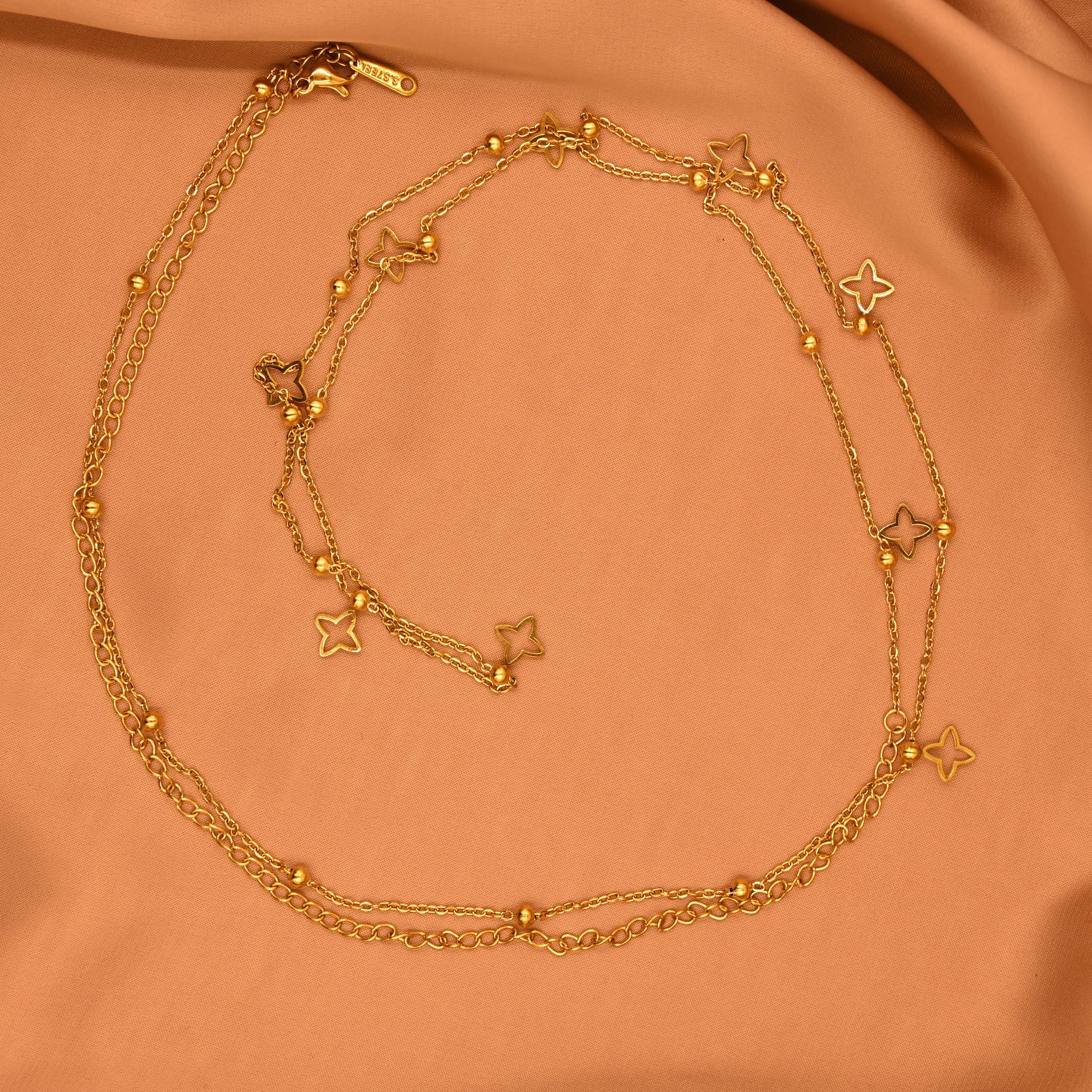 clover path waist chain