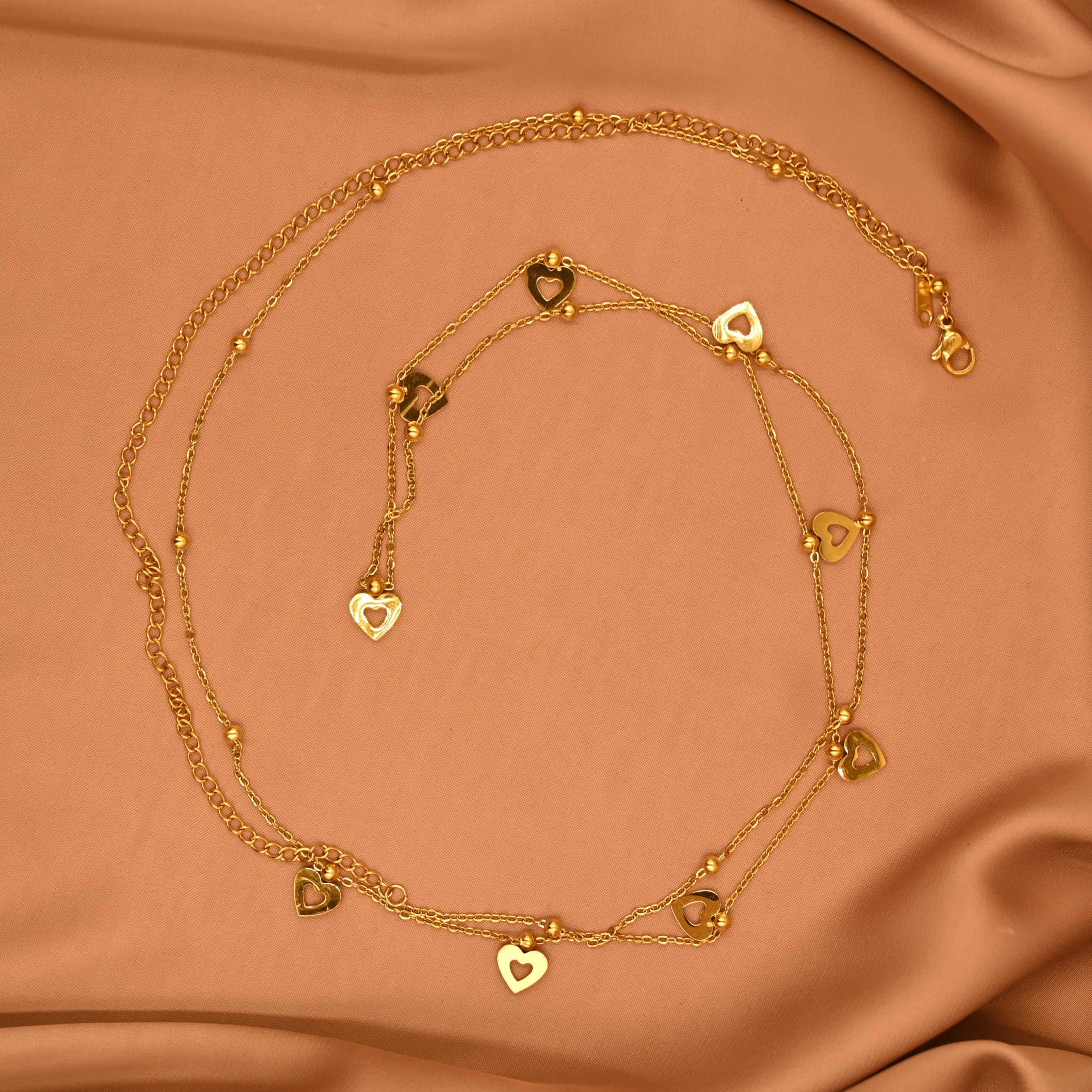 love's contrast waist chain