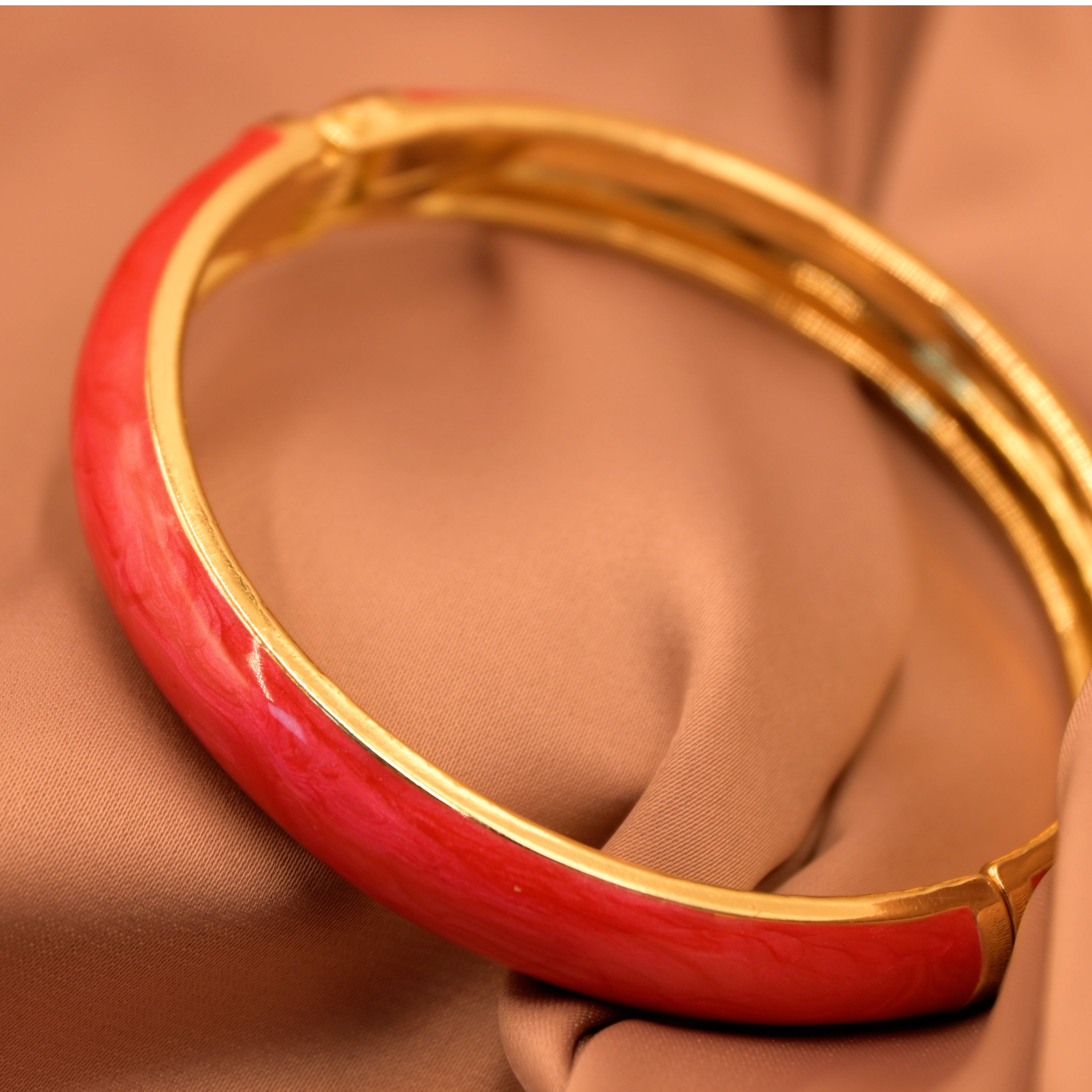 The Coral Bloom Bangle
