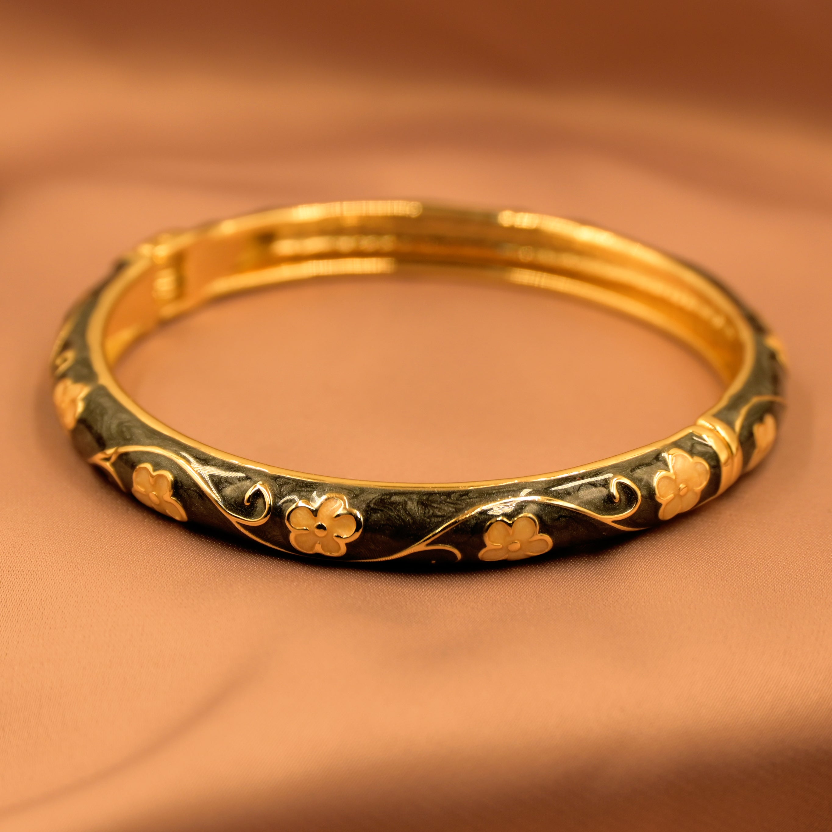 The Golden Vine Bangles